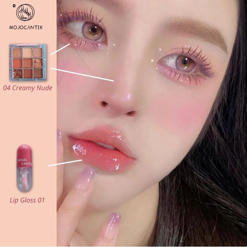 Lip Gloss Mojocantik Color Mini Moinsturize Lasting Transparent Lip Oil