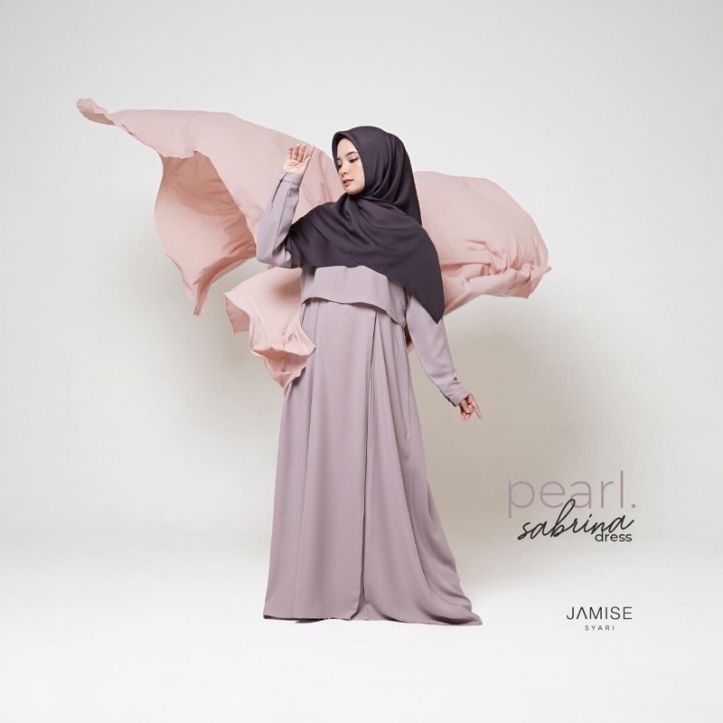 Sabrina Dress Pearl |Jamise Syari