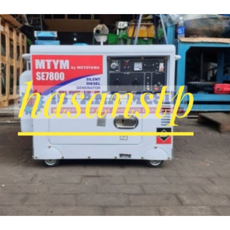 genset SE 7800 motoyama 5000 wat