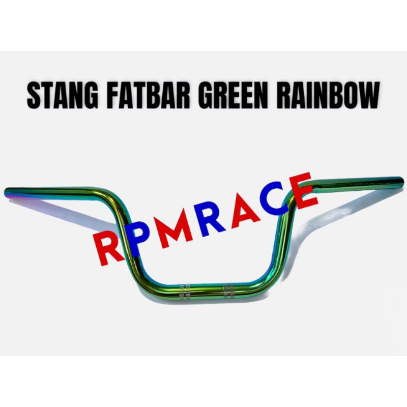 Stang stir green hijau toska tinggi model tiger revo pcx 150 adv scorpio rx king  cb 150 versa dll