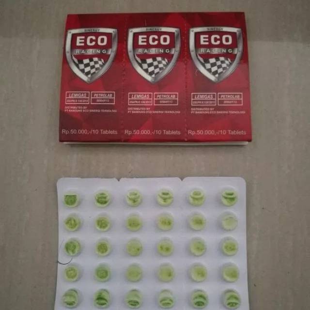 Eco racing motor 1box isi 250 tablet harga 1.000.000. Kalo satuan 5000