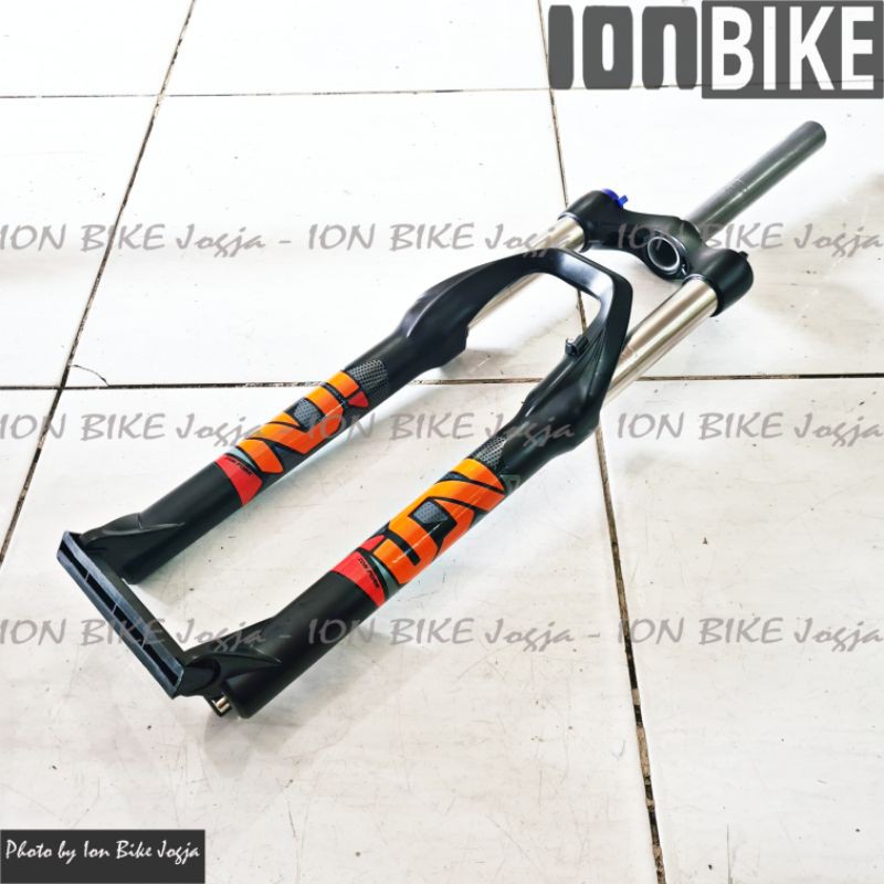 fork ION h1 27.5 travel 120 oversize Lock out - fork sepeda mtb 27.5 T120 murah empuk awet