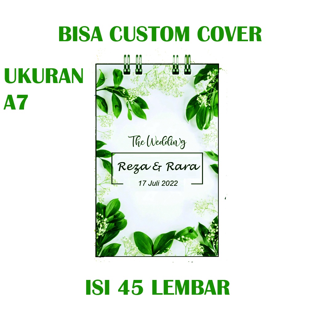 

Souvernir Notebook Pernikahan/Souvernir Pernikahan Murah