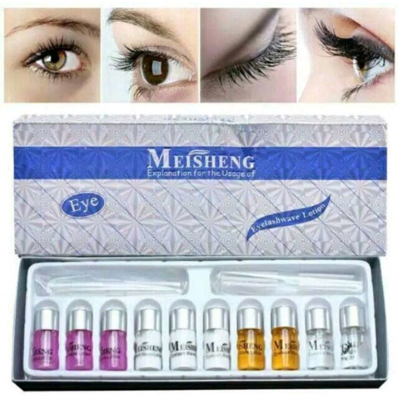 MEISHENG ORIGINAL /OBAT KERITING BULU MATA / MEISHENG LASH LIFT KIT.
