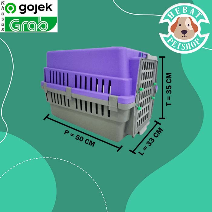 GOSEND Pet Cargo Pet Voyager Keranjang Kucing Tas Kucing