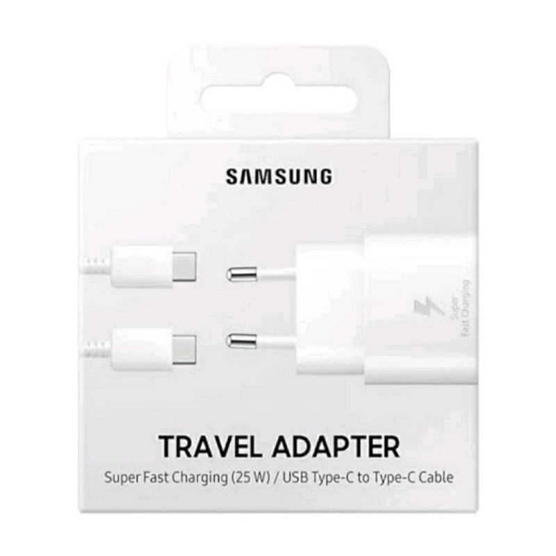 [ GRADE B ] TC CHARGER SAMSUNG 25W FAST CHARGING USB C TO USB C