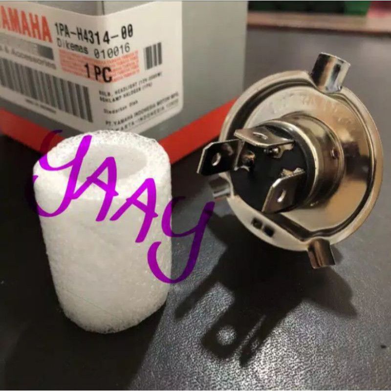 Dop Lampu Bohlam Halogen Depan Yamaha New Baru Vixion Old Lama 1PA 3C1 Byson MX-King 12V 35/35W
