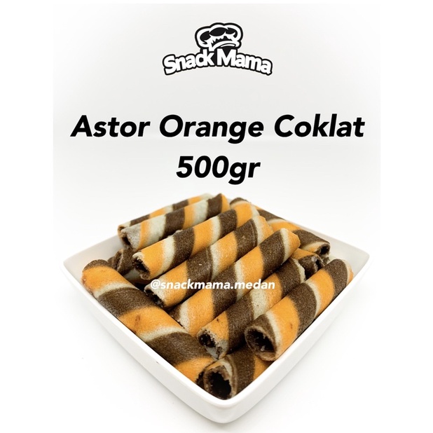 

ASTOR ORANGE COKLAT 500gr | SNACKMAMA