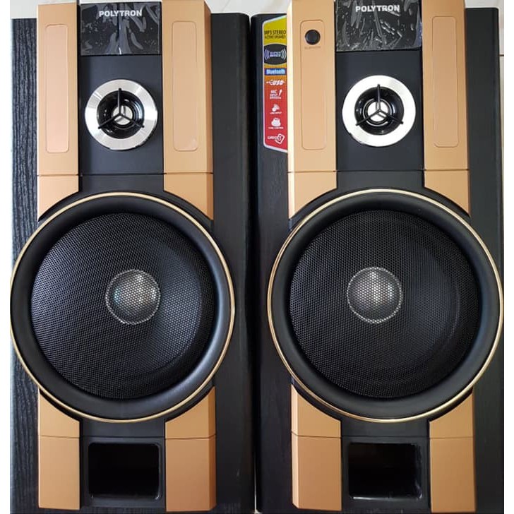 Polytron PAS 62 Speaker Active Bluetooth PAS62 Super Bass Input Mic