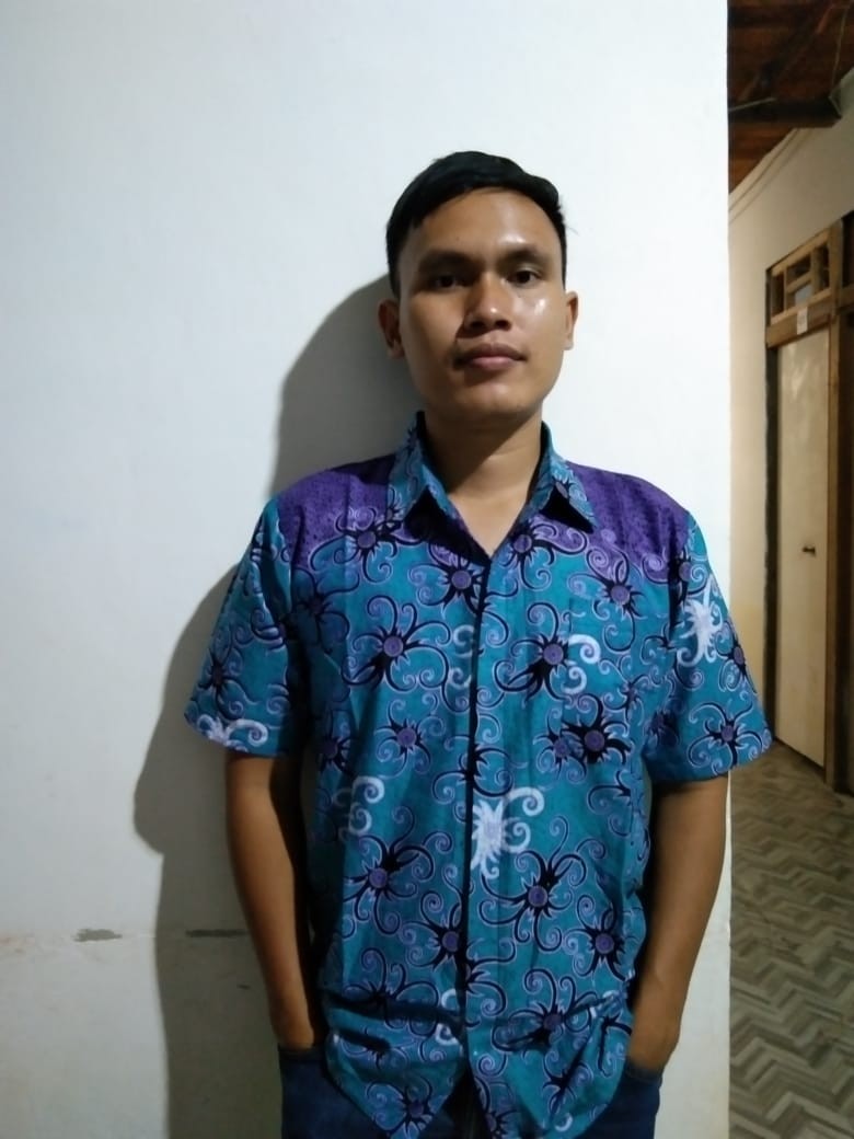 Tey-17 Batik Wanita Asj Sa Hrb026 Kenongo Kemeja Tosca Pendek