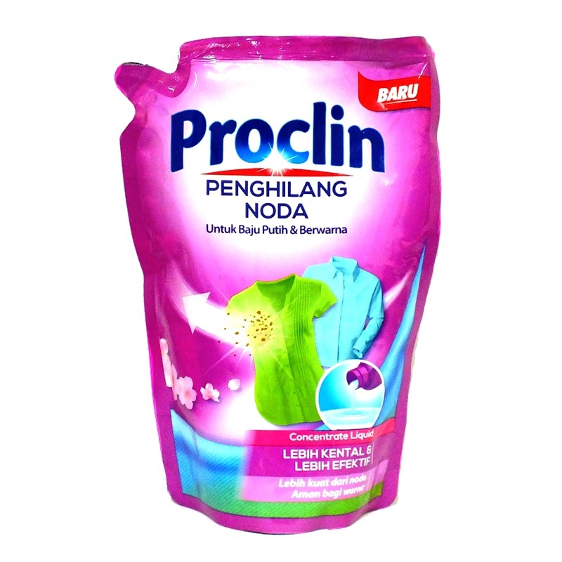 PEMUTIH PROCLIN 400 ML REFILL PENGHILANG NODA MAJU BERSAMA PEMUTIH PROCLIN 400 ML REFILL PENGHILANG NODA MAJU BERSAMA