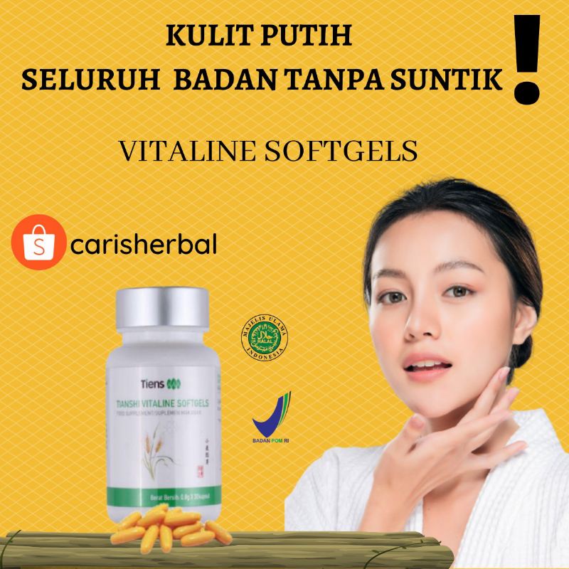 pemutih badan Tiens ori