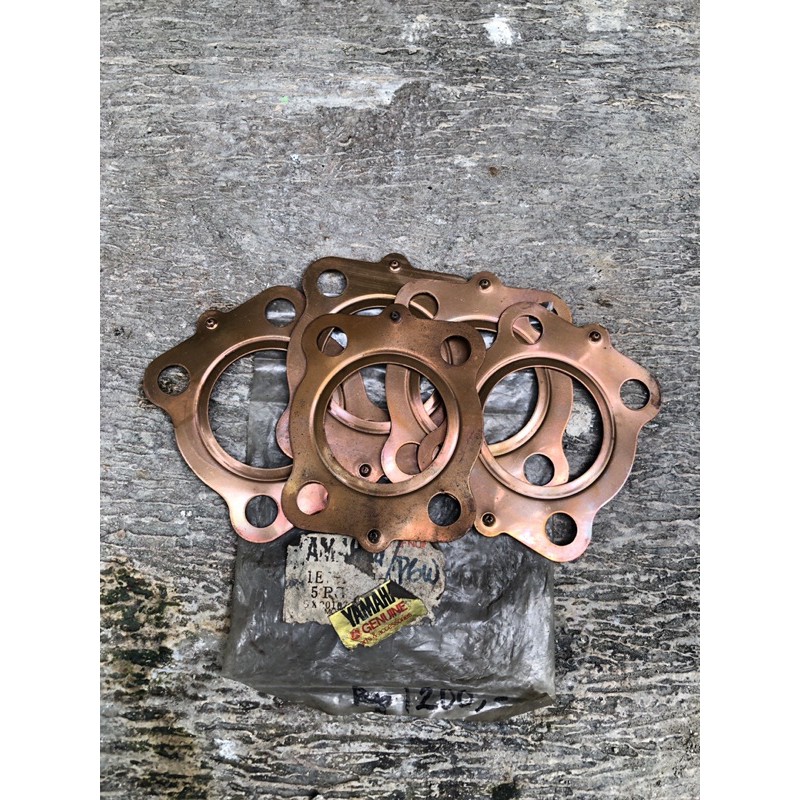 packing paking gasket block head rx125 twin rd125 rd125dx set 2pcs 1e7 11181 00 Japan original