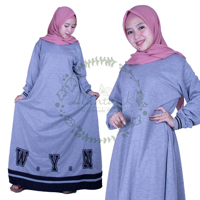 gamis kaos wyn bebytery R.28