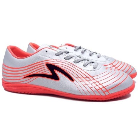 Sepatu futsal SPECS 400964 ACCELERATOR ELEVATION 19 IN-SILVER/FIERY CORAL