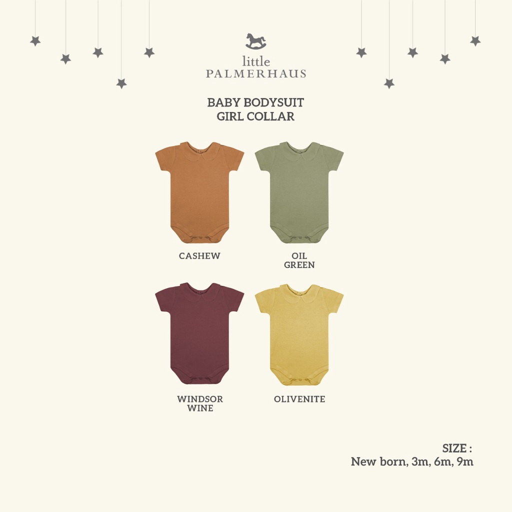 Little Palmerhaus - Baby Bodysuit Girl Collar