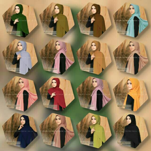 Pashmina instan ori by flow