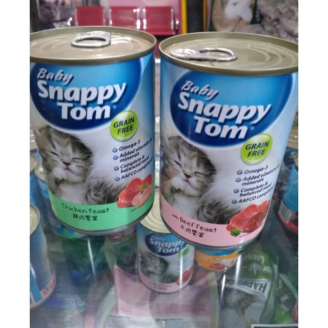 Snappy tom baby 400gr