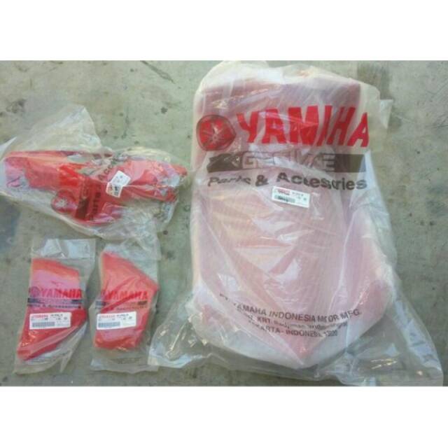 Paket Dek Tengah Mio Soul Merah Ori Yamaha