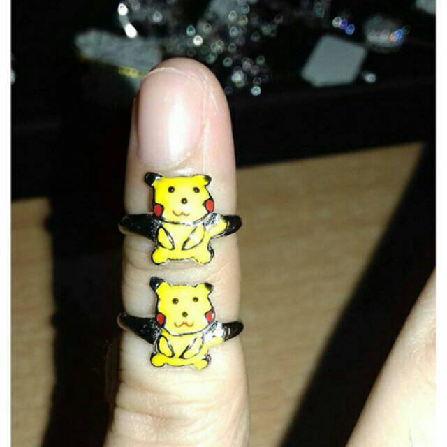 Cincin Perak Asli 925 lapis mas