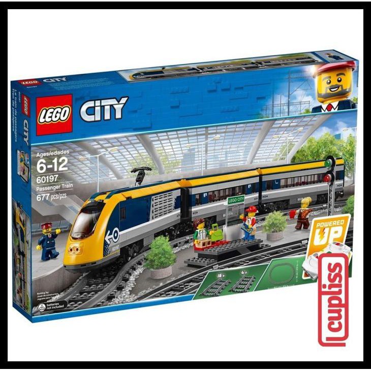 Lego City 60197 Passenger Train Toys 