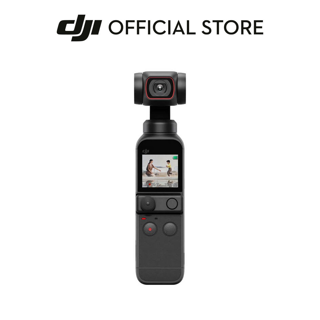 DJI Pocket 2 Combo 3Axis Gimbal Stabilizer Camera Kamera Saku - Garansi 1 Tahun-3