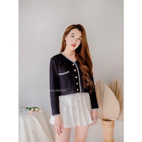 AREUM TWEED CARDIGAN/CARDIGAN KOREA