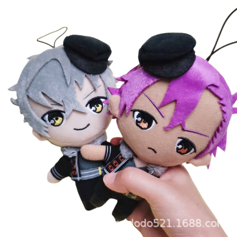 15cm Mainan Boneka Anime Ensemble Stars Doll Toys For Children Sakuma Rei And Sakuma Ritsu Idol Plush Bag Pendents  Untuk Hadiah Ulang Tahun