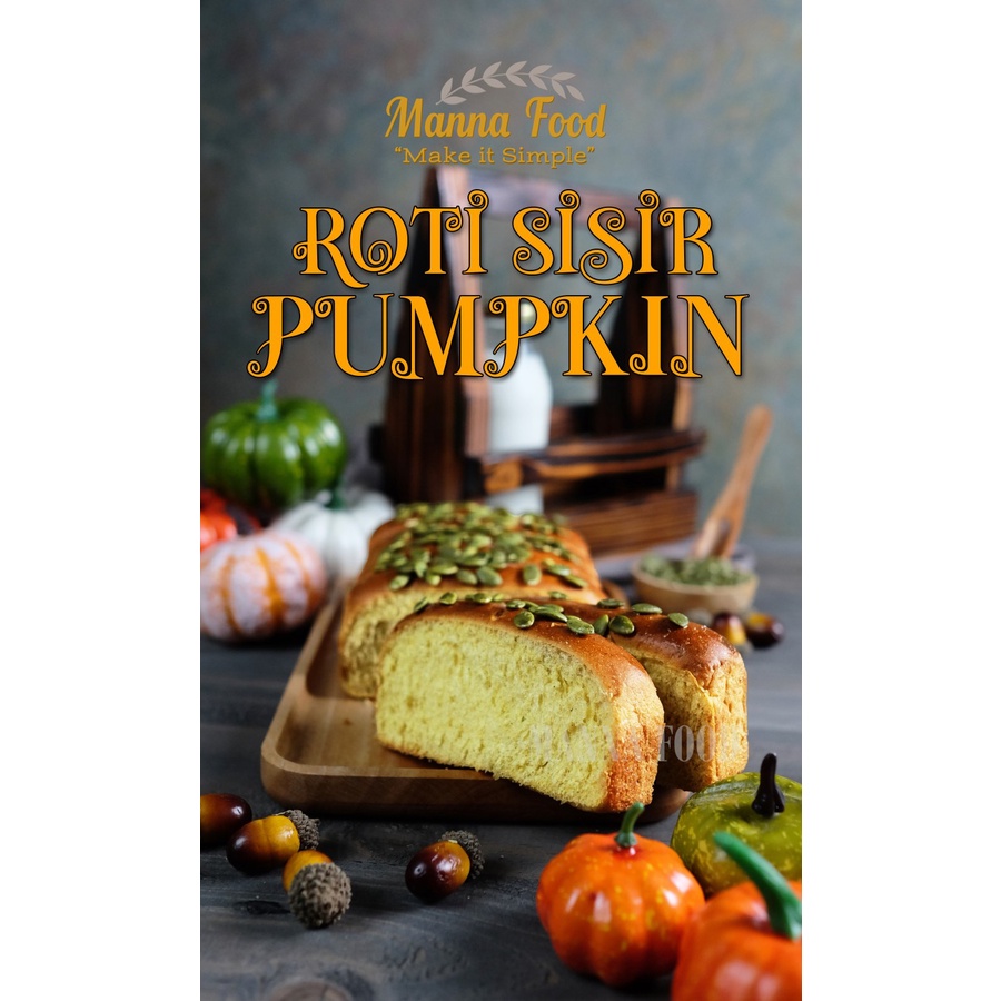 

Manna Food Roti Sisir Pumpkin / Roti sisir labu isi 2 loaf