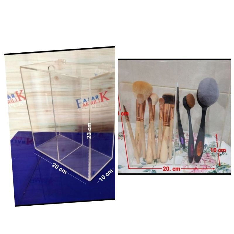 

akrilik display brush 2 ruang