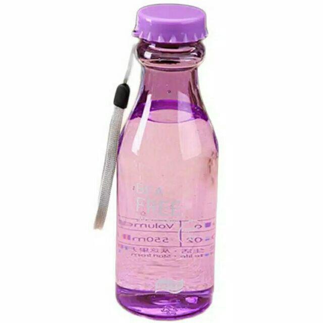 MY BOTTLE / BOTOL MINUM SODA / BOTOL KARAKTER UNIK / MY BOTTLE SODA 500ML-UNGU