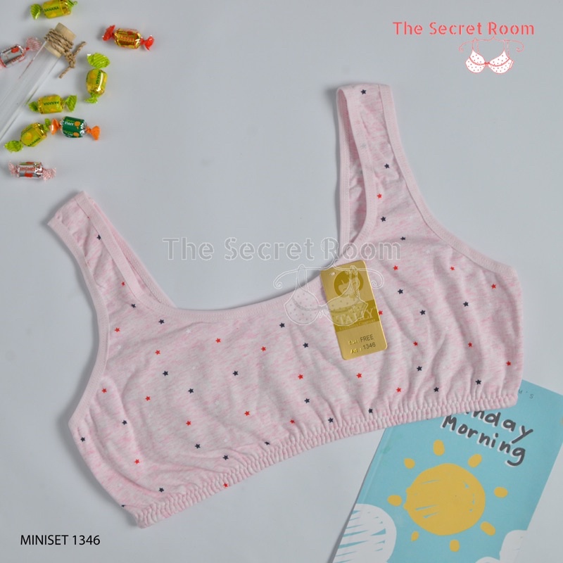 TALLY MINISET 1346 I TANPA BUSA | FREE SIZE | BAHAN KATUN