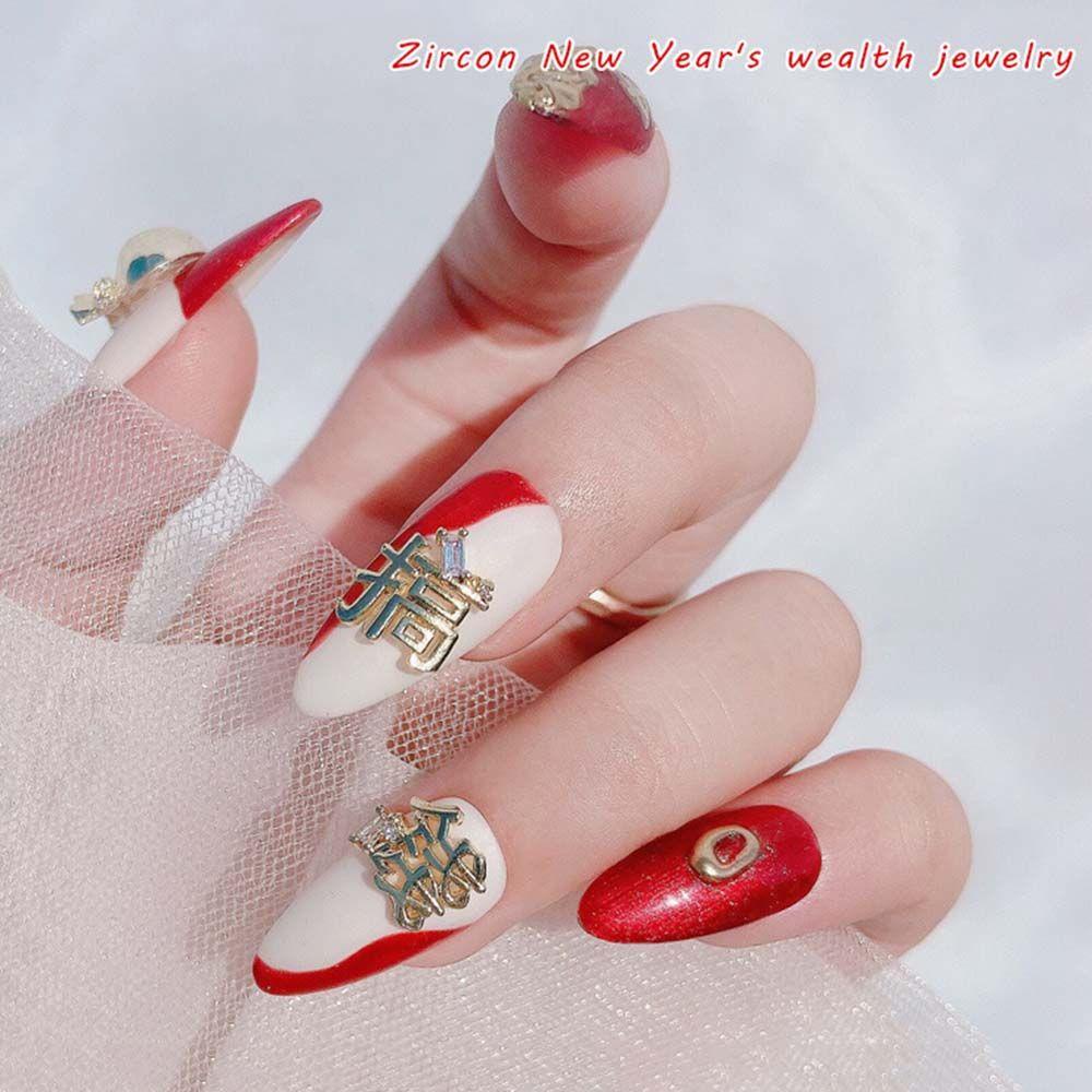 AUGUSTINA Agustina Tahun Baru Nail Art Meriah Shiny Manicure Tool Indah Flash DIY Nail Art Dekorasi