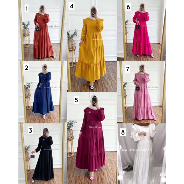 MAHESA GAMIS/ GAMIS MUSLIM DEWASA /GAMIS SYAR'I