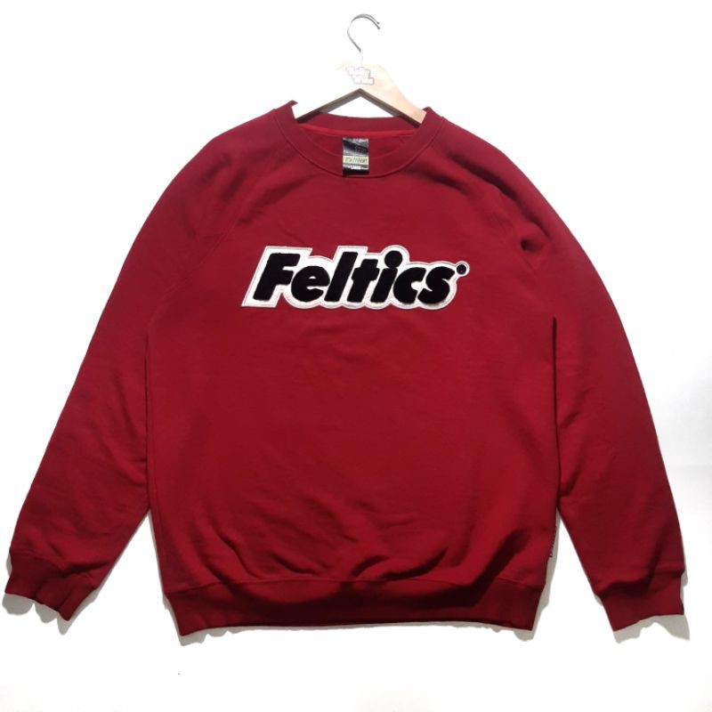 Crewneck Feltics Merah Original