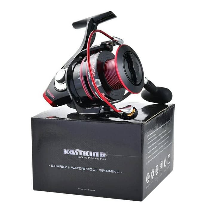 KastKing Sharky II 5000 S New Water Resistant Carbon Drag Spinning AP-1737