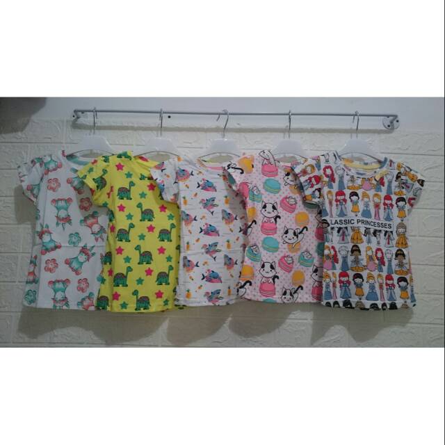 Kaos full print motif cewe dan cowo premium