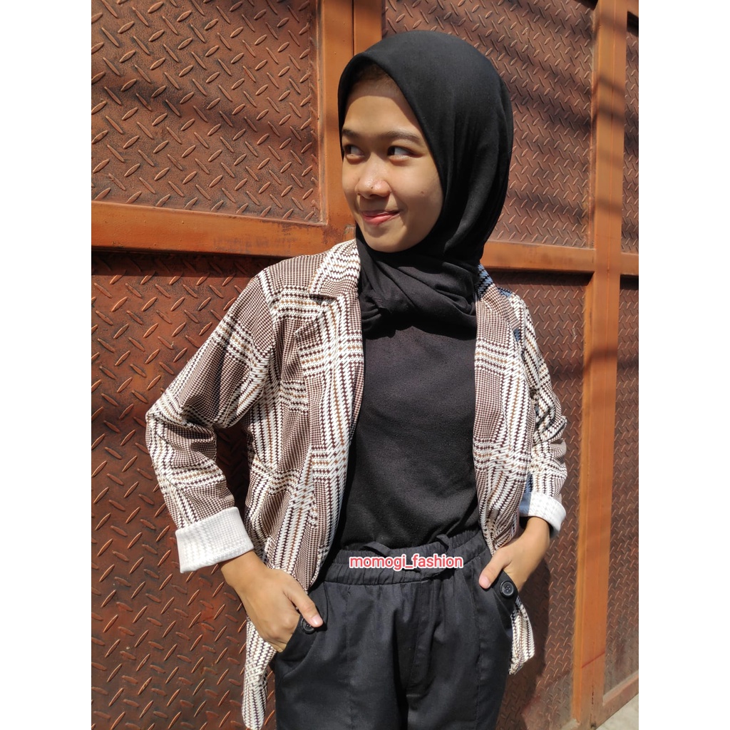 MOMOGI- BLAZER WANITA / BLAZER KEKINIAN / BLAZER KANTORAN