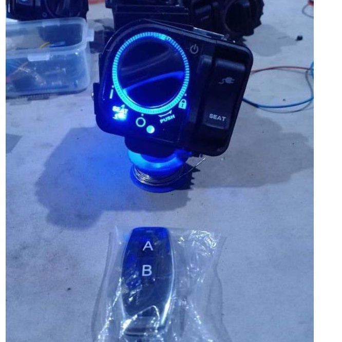 Keyles - smart key - kunci kontak remote adv,pcx dan vario 150 originall.