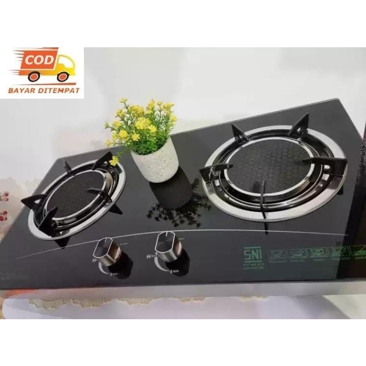 Kompor Tanam Eco Cook 2 Tungku Bara Bara EC2-02 hemat gas