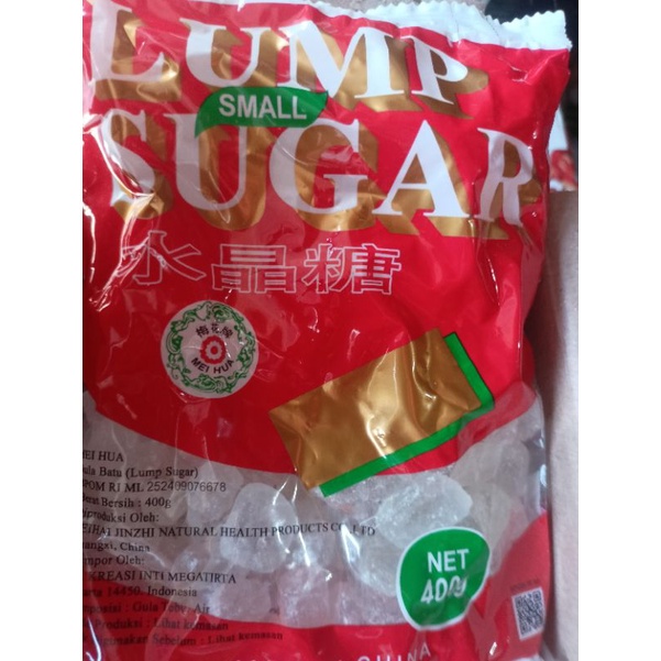 

GULA BATU /ROCK SUGAR/LUMP SUGAR 400G BY MDS