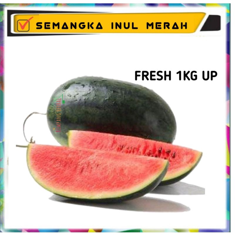 

Semangka / Semangka Merah / Semangka baby / Semangka Inul / Buah Segar / Terbaik Termurah / 1KG