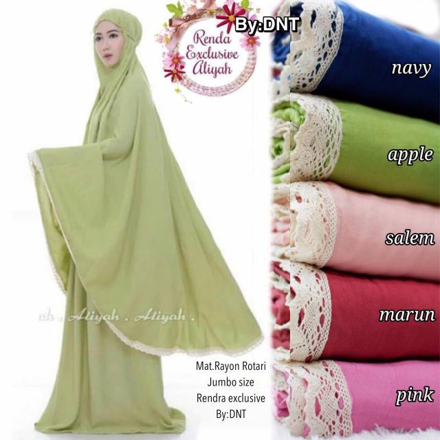 WOU BATIK COUPLE RENDA ALIYAH MUKENA SOLO