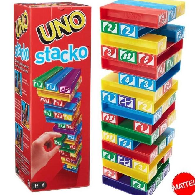 Uno Stacko Blocks Original Mattel Games Original Best Seller
