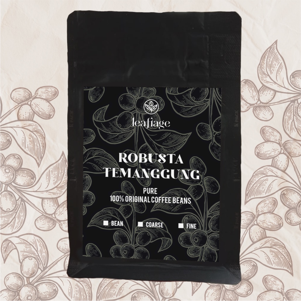 

Kopi Robusta Temanggung Murni - Beans/Coarse/Fine