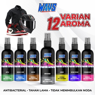 WAYS Parfum Sepatu Helm Anti Bau & Bakteri Spray Shoe Perfume Pengharum Pewangi Ruangan Interior Mobil - 75ml