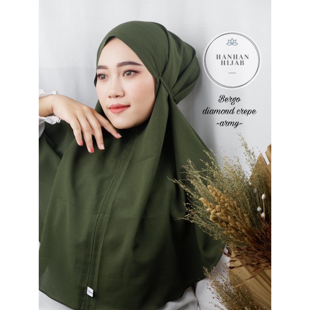 𝗛𝗮𝗻𝗵𝗮𝗻 𝗛𝗶𝗷𝗮𝗯 - Daily Bergo Maryam  (Hijab Instan Diamond)