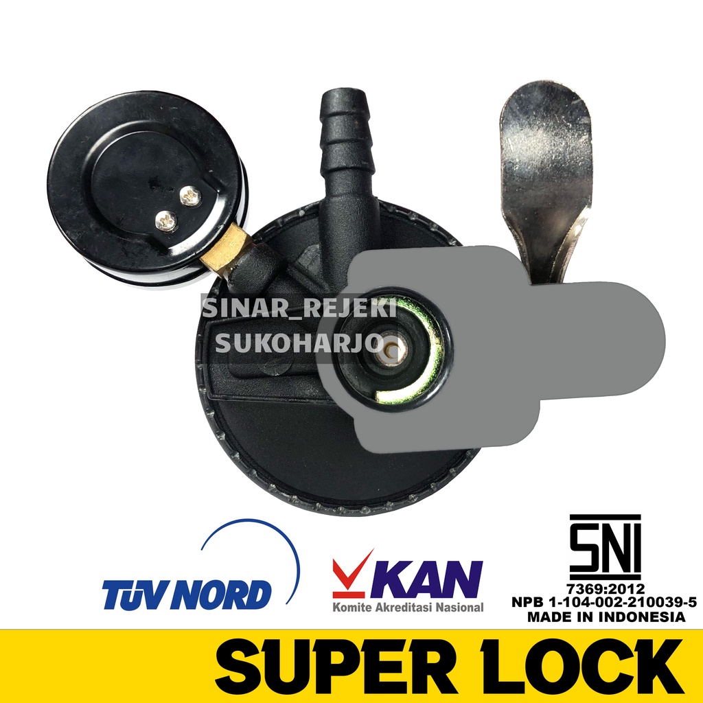 SUPERLOCK Regulator Gas Superlock VIET VT-003 Kepala Gas Superlock Super Lock