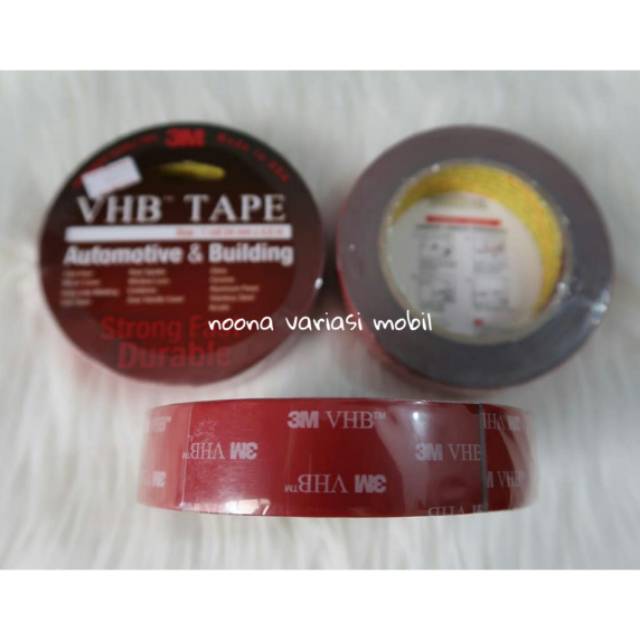 

isolasi 3m vhb ori lebar 2.4cm x 4.5 meter isolasi bolak bolak esolasi bolak balik 3m