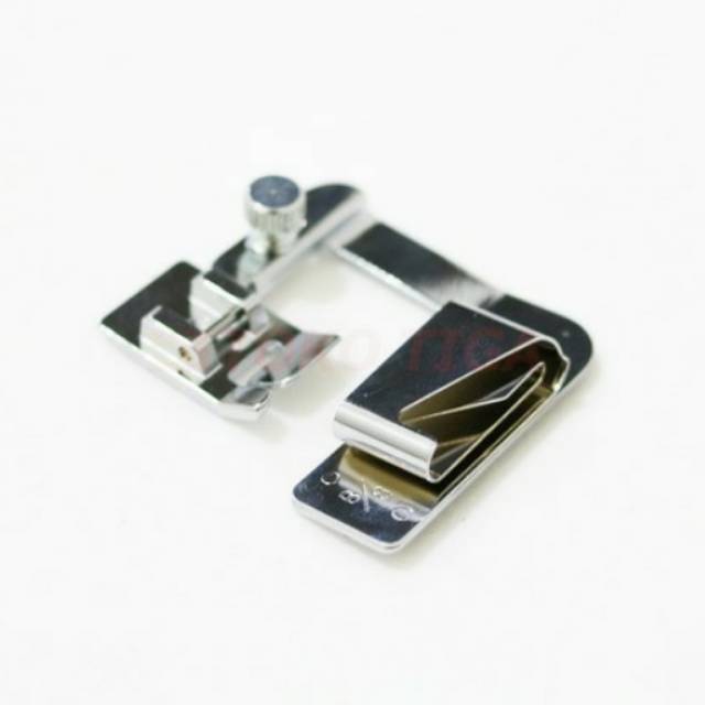 Sepatu Bias Binder/Rolled Hem Foot / Sepatu Jahit Bisban Isi untuk Mesin Jahit Portable